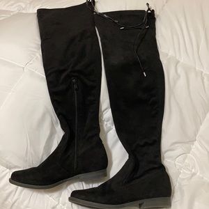 Venus over the knee suade boots